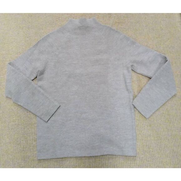 Cos womens small beige boiled wool mockneck sweater - Picture 1 of 5